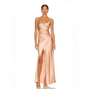 La Lune Cross Draped Maxi Dress in Desert Rose
Shona Joy

Size 6 worn once